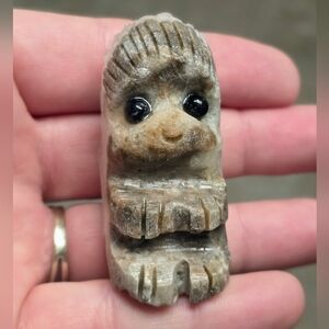 Hedgehog Quartz Geode Carving w/ Druzy Crystal | Cute Animal One of a Kind Heal